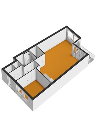 Floorplan - Tramstraat 72, 2225 CK Katwijk